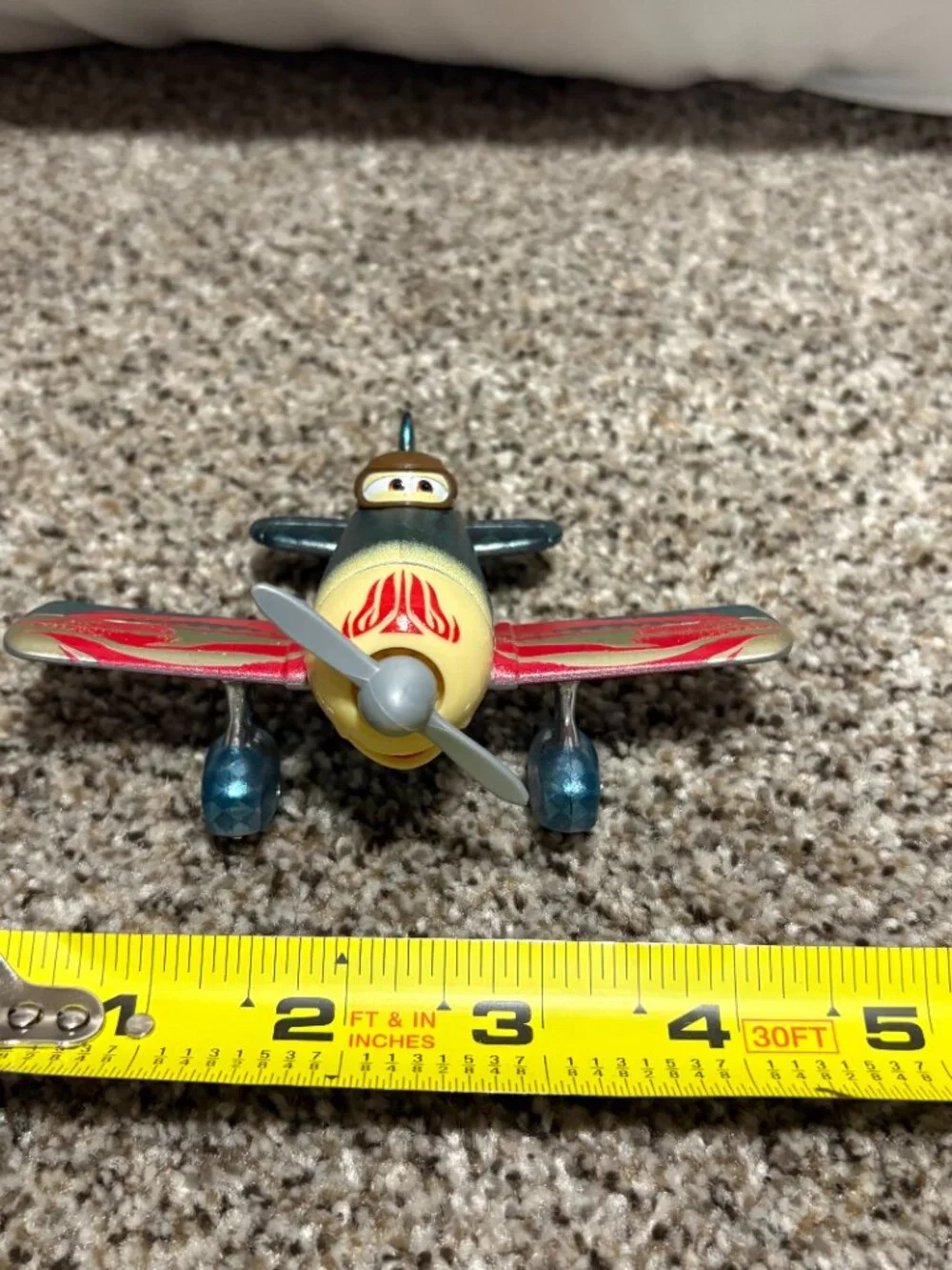 Disney Pixar Cars On The Road Circus Stunt Biplane Performer Lot